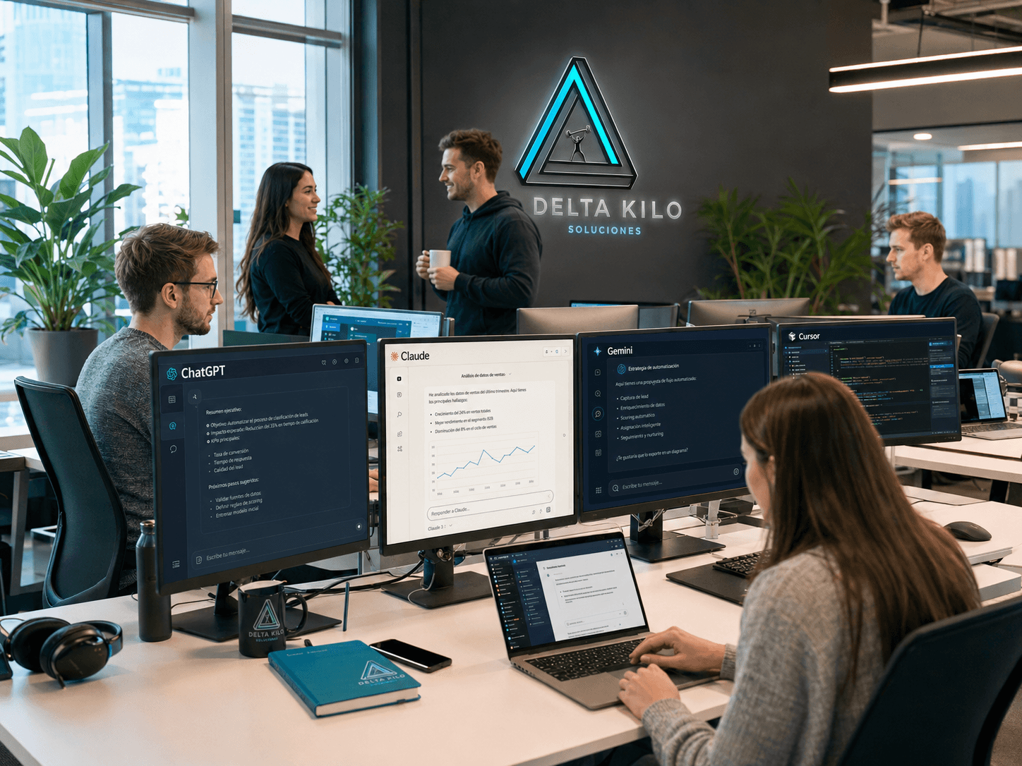 Equipo Delta Kilo — sesión de consultoría